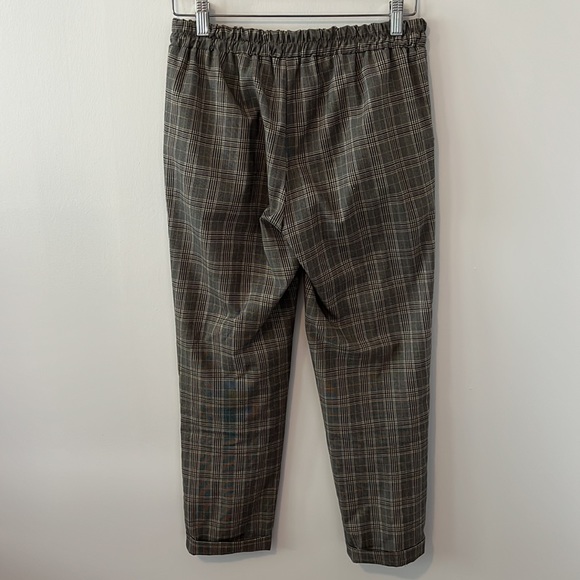 Plaid cropped trousers - Picture 4 of 5